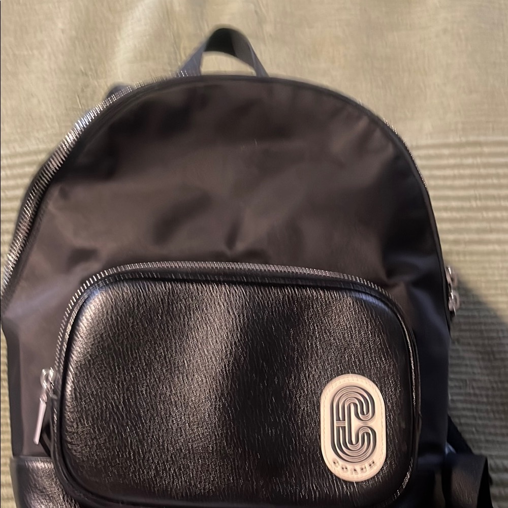 Coach Black Backpack